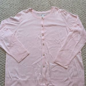 Brand new W/O tags Crofts&Barrow button up sweater 2X